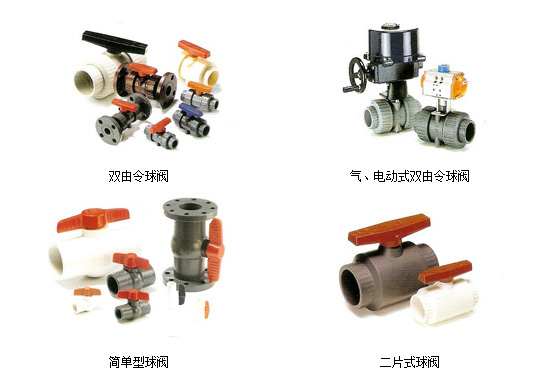 塑膠閥門系列- 球閥