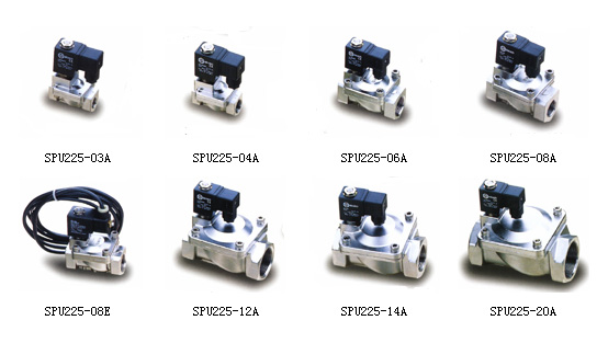 SPU220-08F不鏽鋼電磁閥